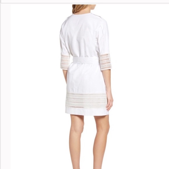 Rebecca Minkoff white Georgina dress size M - Picture 2 of 4